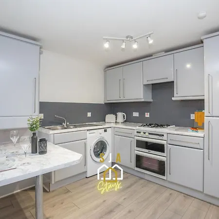 Panacotta House - Sja Stays - Modern 1 Bed Apartment Aberdeen Exterior foto