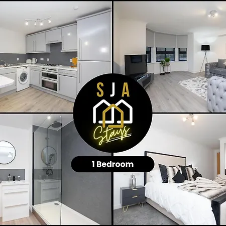 Panacotta House - Sja Stays - Modern 1 Bed Apartment Aberdeen Exterior foto