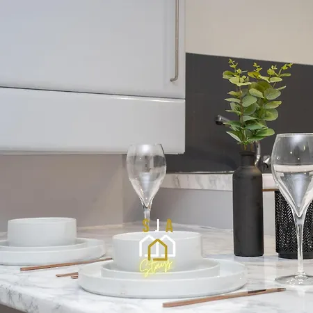 Panacotta House - Sja Stays - Modern 1 Bed Apartment Aberdeen Exterior foto